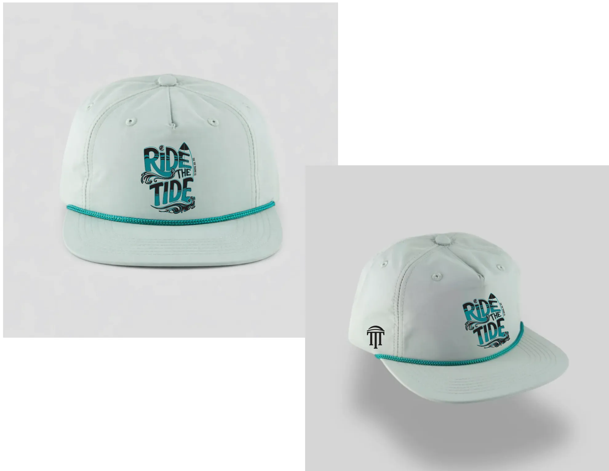 Ride the Tide rope cap